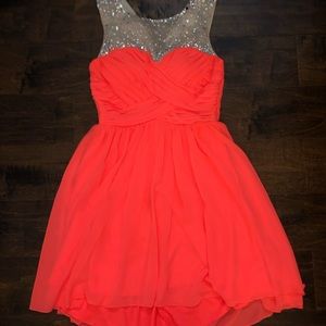 Bright Pink Formal Dress